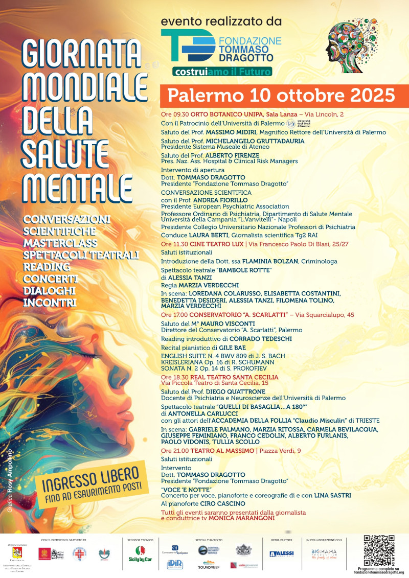 Programma Giornata Mondiale della Salute Mentale 2025